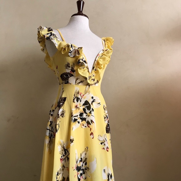 Fashion Nova Floral Maxi Dress - Picture 3 of 10